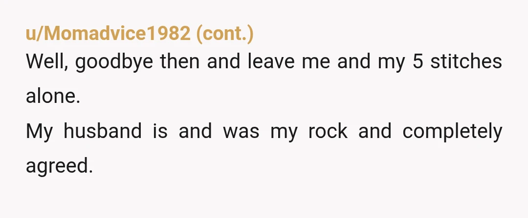 u/sweetpea_2020 NTA!!! Girl absolutely not!!! You need the support of your mother postpartum (if you want it!) and it’s not a compromise at all to say these rules apply to...