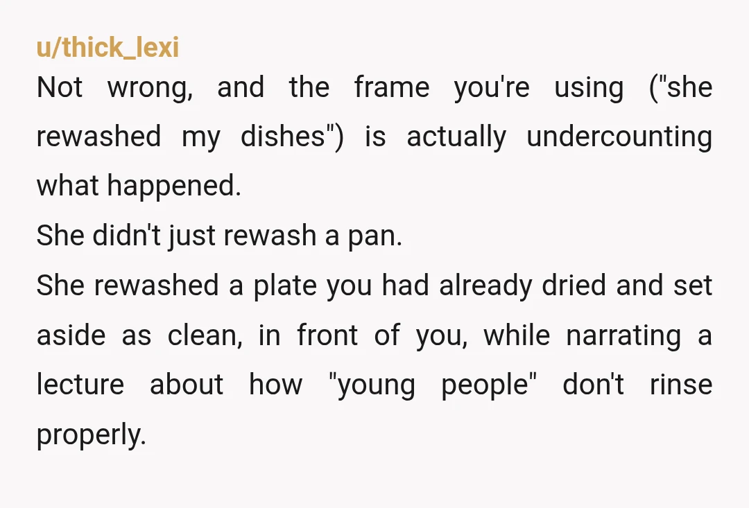 u/SunshinePalace
Why are YOU the one cooking for HIS family, in the first place? What in the Handmaid's tale is that? NTA, he can cook for his own folks.