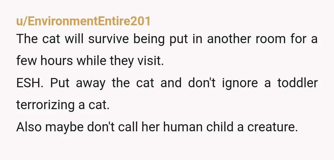 u/LadyLeftist YTA. As a pet owner, the onus is on you to make sure your animal doesn't hurt anyone. Your sister and BIL are complete morons for not keeping their...