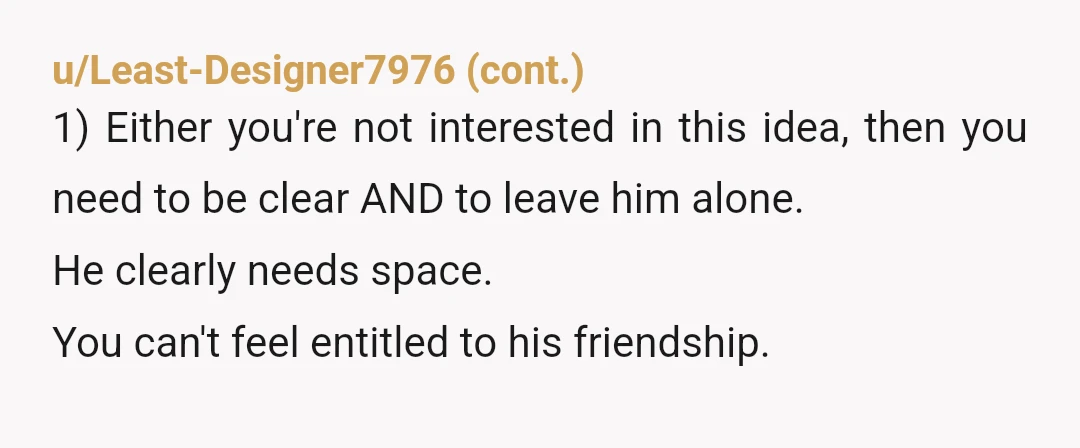 u/CleanCardiologist160 YTA - for all of it and then to want to bring this “love of your life” supposedly platonic relationship along for the ride with a woman at some...