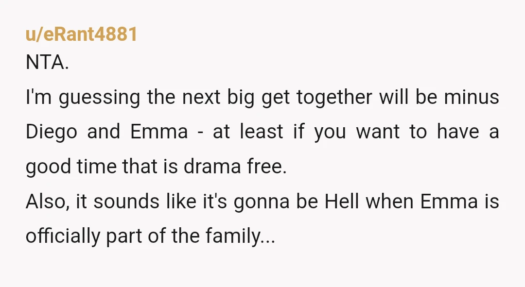 u/HelloFellowSurvivors NTA. Your brother and his fiance suck. I would pull back from them & focus on my friends. Actually I would totally ice them out because I don't put...