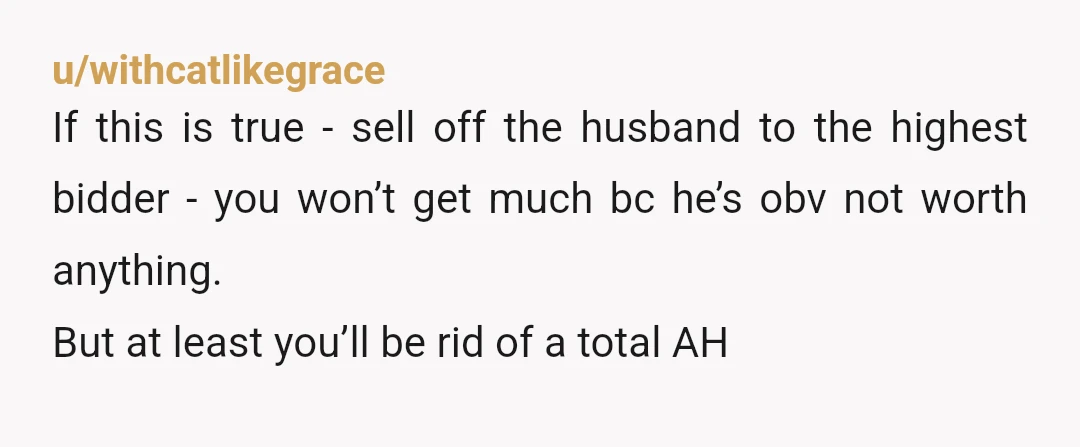 u/Economy-Mud-7859
Another issue to consider is why is he so deep in debt that he is selling objects around the house? That is desperation level..