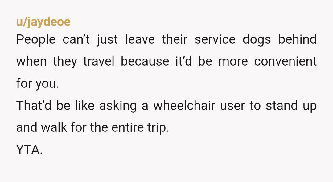 u/Samybubu ESH, I think it's actually wild to suggest altering an already established plan as a latecomer, but it's also an AH move to complain about her bringing her service...