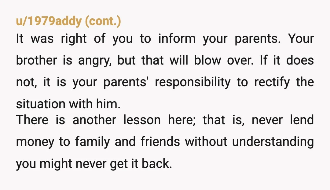 u/HaloMaple
NTA.
You didn't go snooping.
Instead, you accidentally heard something and tried to speak with him first.
When he rejected you, it was normal to tell your parents.