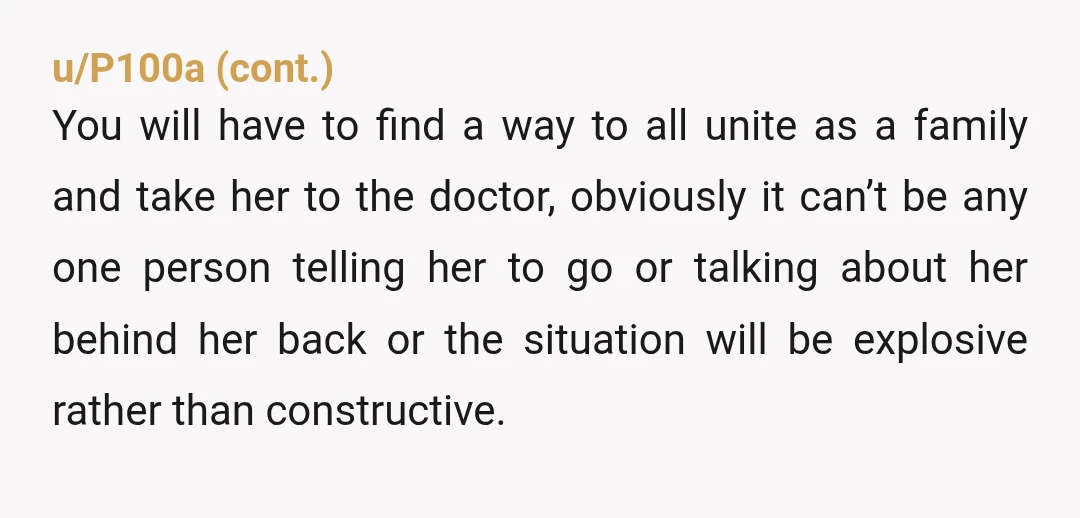 u/Chemical-Jeweler-475 Has your mother seen a doctor, preferably a gerontologist, recently. She might just be mean but then again she might be experiencing mental decline. Either way, a through medical...