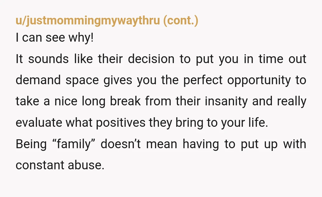 u/TanyaSilva Geez! toxic mom... The fact that you feel guilty about something that wasn't your fault at all just shows how much your parents (especially your mother) emotionally repressed you...