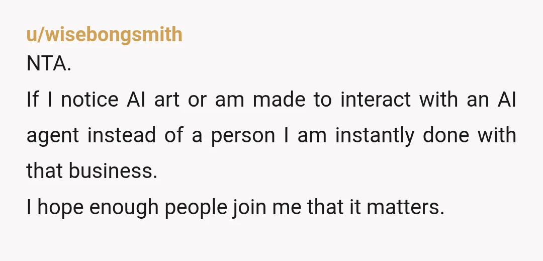 u/generic-puff NTA. It's never 'just' the marketing material, I guarantee you if they were willing to cut corners on advertising they're willing to cut corners everywhere else too. This is...