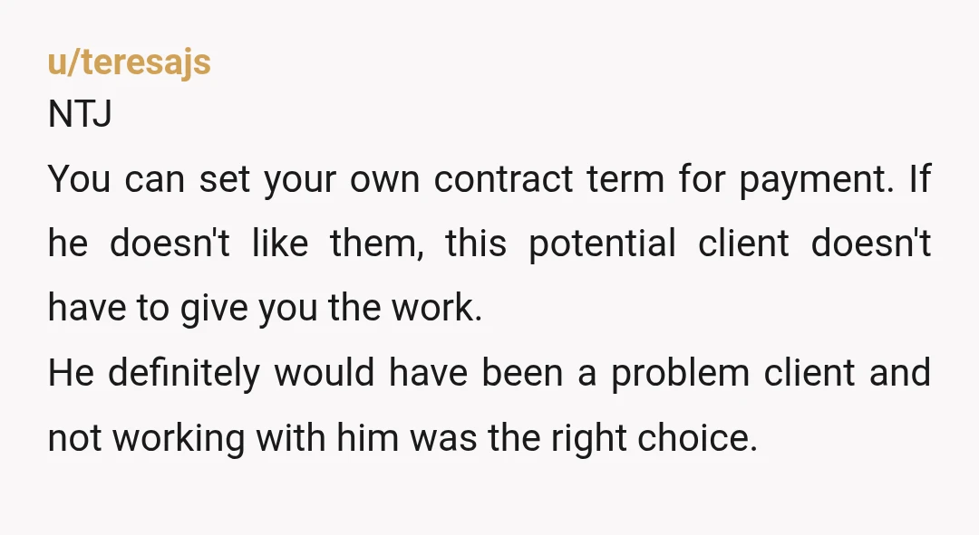 u/Explorer-7622
He just confirmed he would be impossible to work with. It would be drama and tantrums galore.