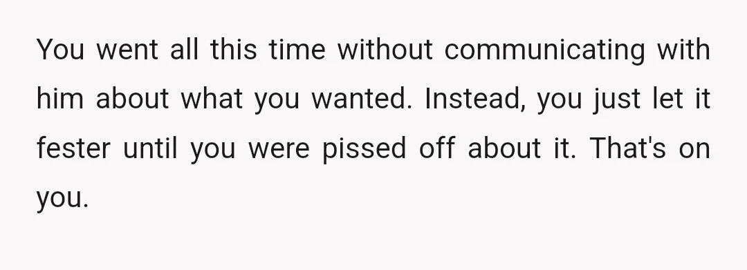 u/SamTheLady NTA, I wonder if he’s feeling at all inadequate because of your success? Sometimes when we’re not happy with our own progress we take it out on the people...
