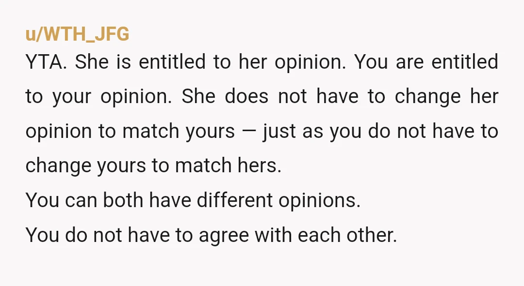 u/Dittoheadforever JfC, yes, YTA. She stated that she could not do it. As anyone who reads this sub often knows, there are too many people who are trying to be...