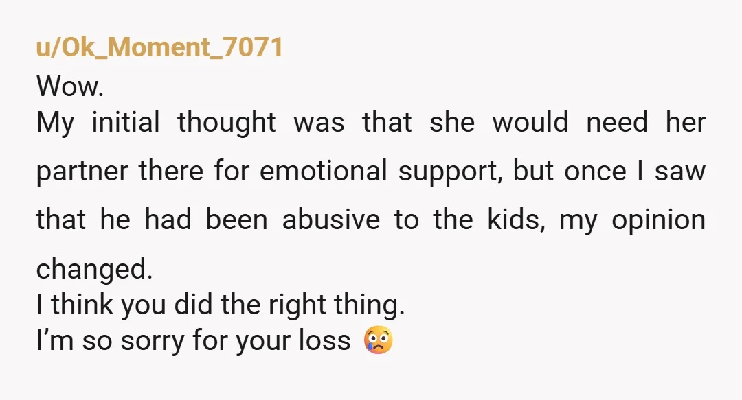 u/CrabbiestAsp NTA. Your daughter deserved more respect that to have her abuser at her funeral. Yet again, your daughters mum chose an abusive man and her wants, over what her...