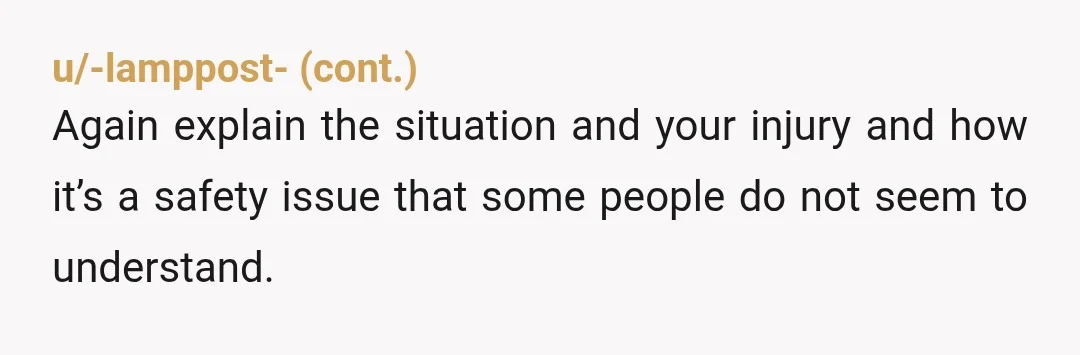 u/Osr0 I'll never understand all of these people demanding to use a skate park for anything other than skating. It's like they see one place built for other people and...