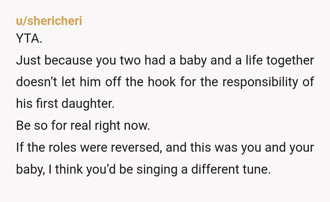 u/WildSavageFree I'm so disappointed in all these YTA comments. They should be WAY meaner to you and there should be WAY more of them. I have absolutely no idea why...