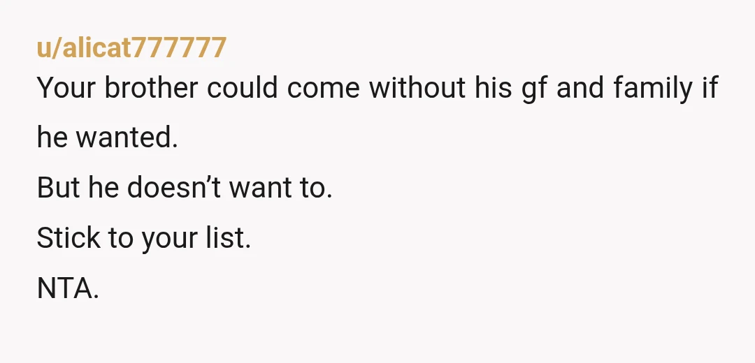 u/sweetnerdwife NTA, he didn’t want to do a dinner because he didn’t want you to see that they couldn’t handle the kids before they got to your wedding. For everyone...