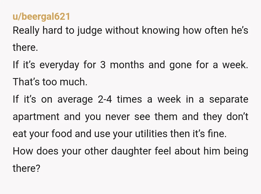 u/madam_nomad Yeah I'm going against the grain here and saying mild YTA. First of all, he might not be their biological father, and he might not have been involved in...