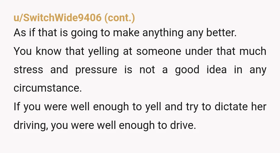 u/AbbreviationsNo9609 You’re either not technically married or you don’t understand how marriage works legally. Her can this, your car that. If you’re in a legal marriage you need to help...