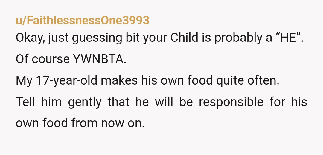 u/spaghettifiasco You have set your son/daughter up for failure in life by allowing them to live as a child for their entire life and relying on your son/daughter to fill...