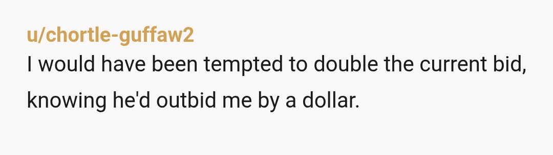 u/TwistedxBoi I get this is a charity so you felt like reporting him to the organizators would feel like being a tattletail or whatever... But he ruined the spirit of...