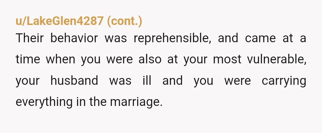 u/Butterbean-queen
Why hasn’t your husband addressed how his mother is behaving?