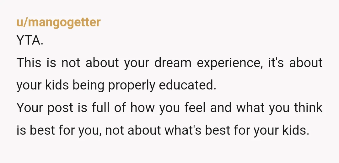 u/User-1967
When are you going to get the time to dedicate and focus learning sessions with a newborn baby? Are you even going to have the energy?