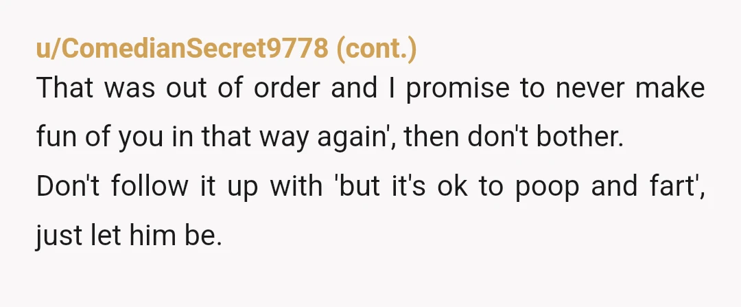 u/CommercialJust414 YTA. Even if he was open about his bathroom habits, your husband has common courtesy for other people, which you do not. He was in there for 15 minutes,...