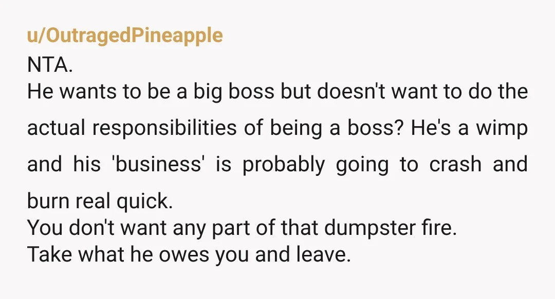 u/Dino_Jr_ That’s a very uncomfortable work environment. NTA. Don’t work the shift unless he stops using his phone.