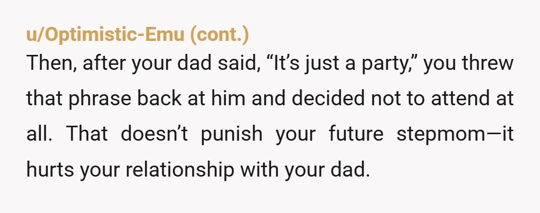 u/RamblingReasoner There’s a lot to unpack here and I think it goes much deeper than deciding if someone is an AH or not. I hope you and your dad can...