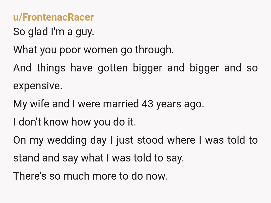 u/Superb_Yak7074
YTA for demanding an expensive trip abroad just because you are getting married.