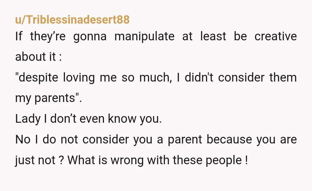 u/I-had-a-plan Spoiler alert, girl. He IS a doormat. You sure you want to continue this dynamic? Also I do feel a little sorry for him considering his parents are so...