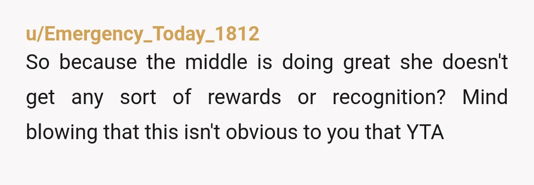 u/sunshinexdaydream
YTA. Either they all get an allowance, or none of them do.