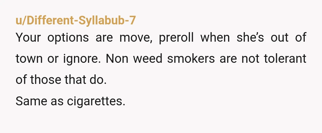 u/LdiJ46 I had a friend once who would put a fan between himself and an open window and occasionally smoke pot that way when it was too cold or rainy...