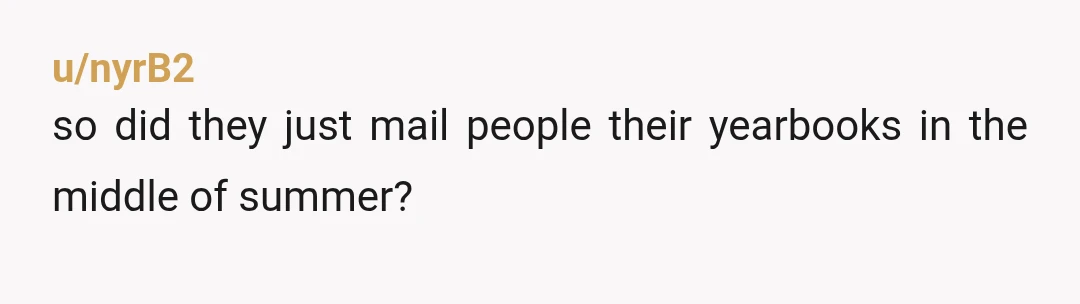 u/Flukie42 I remember when the high school newspaper printed a quote from me that I never said. It was in the same vein as yours. I was pissed and I...