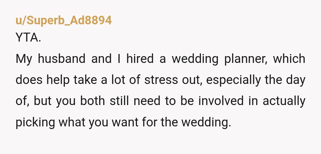 u/Brokella Your partner won’t won’t to hear this but a wedding doesn’t have to be all bells & whistles. You could both nip off somewhere and get married (we did...