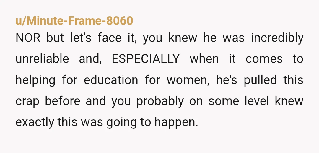 u/Fit-Statistician4882 NOR. But if he really put it in her name she should be able to claim it for school. I’d have her go to the bank that holds the...