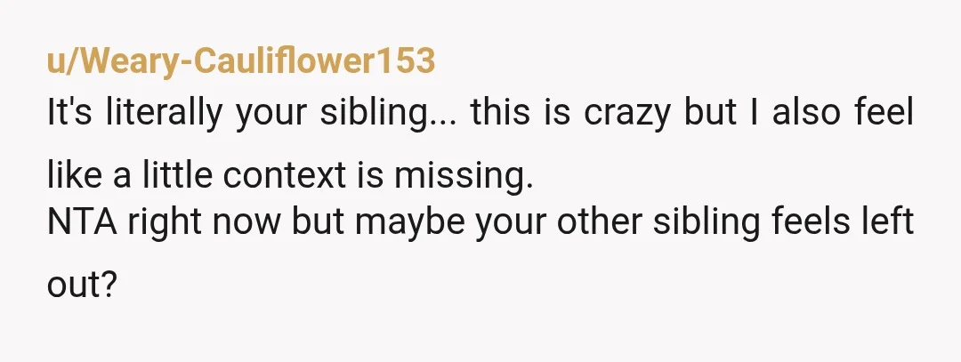 u/amlosthere
NTA.
Your parents are overreacting badly here.
They should be happy you two are close.
There's nothing wrong with being close to a sibling that far apart in age.