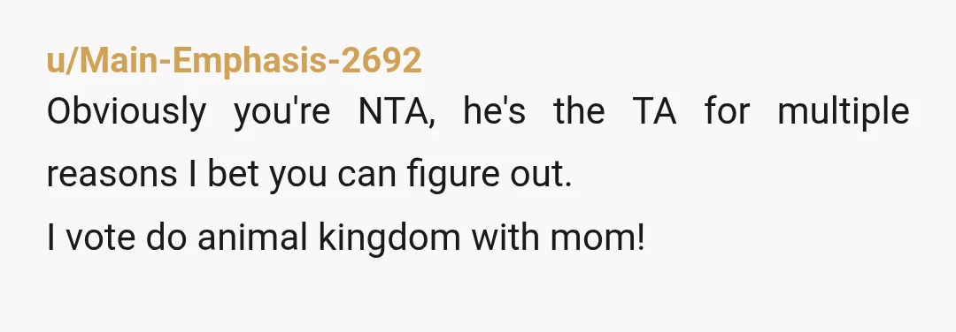 u/cmorrisx90125
NTA - is this really the life you want? YOU should be the center of attention on your birthday.
Your boyfriend is a narcissistic child.
You deserve better.