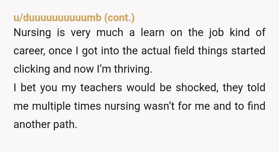 u/WayMoreCowbell NTA. You're the friend she needs, the one with the courage to shake her hard and make her wake up. I share similar traits and agree that she cannot...