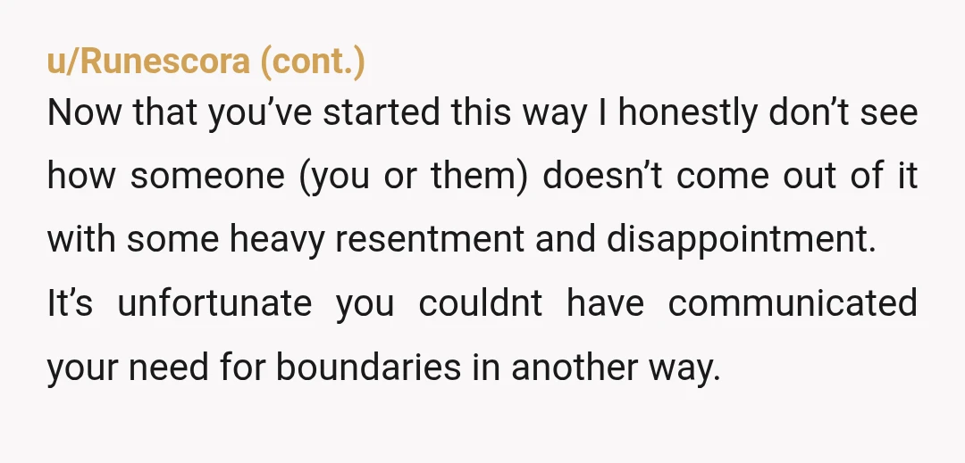 u/plainsrider121 Not sure about being an AH. They shouldn't EXPECT you to watch their kids, however you might later regret missing the opportunity to form that bond with them. You...