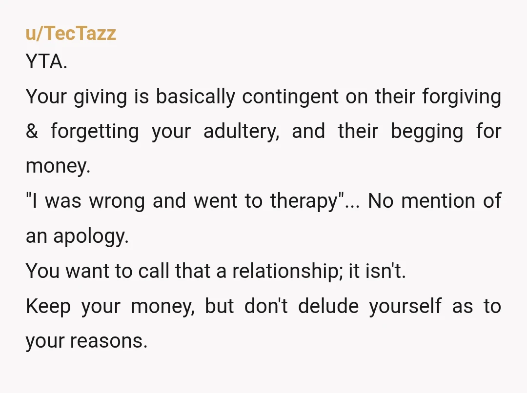 u/PaleAmbition NTA. It’s clear your brother is only reaching out because he needs money. However, you’ve said you’d be open to having a relationship in the future with your niece...