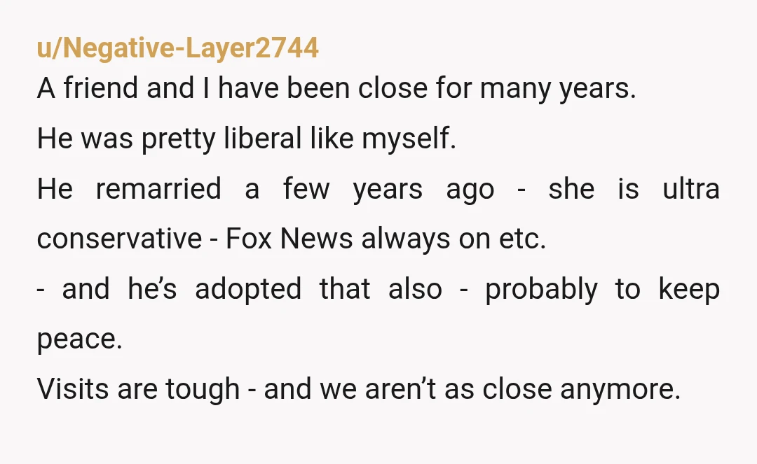 u/AdmirableInvite4371 okay, i have a few things. my boyfriend and i are extremely left leaning. i would even go as far to say that he’s definitely more liberal than i...