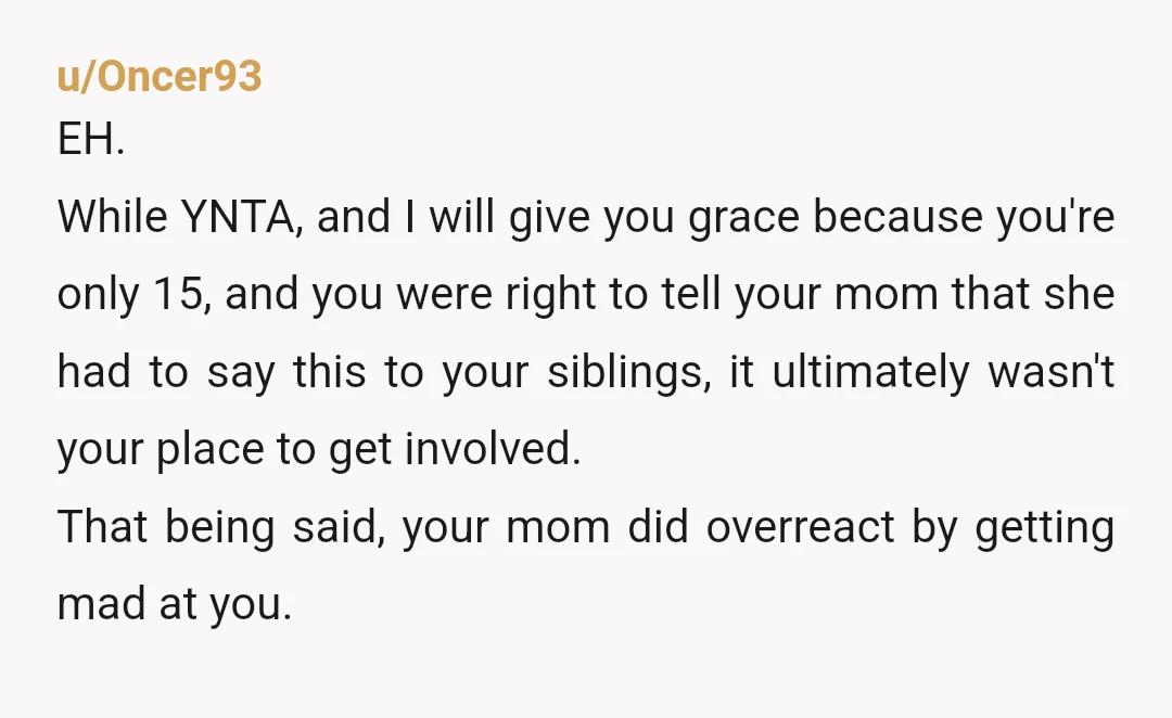 u/No_Plantain_1699 NTA but 2-3 times a month for a grandparent isn’t over the top. Even a working grandparent. Your siblings probably assume she wants to spend time with them. Also,...