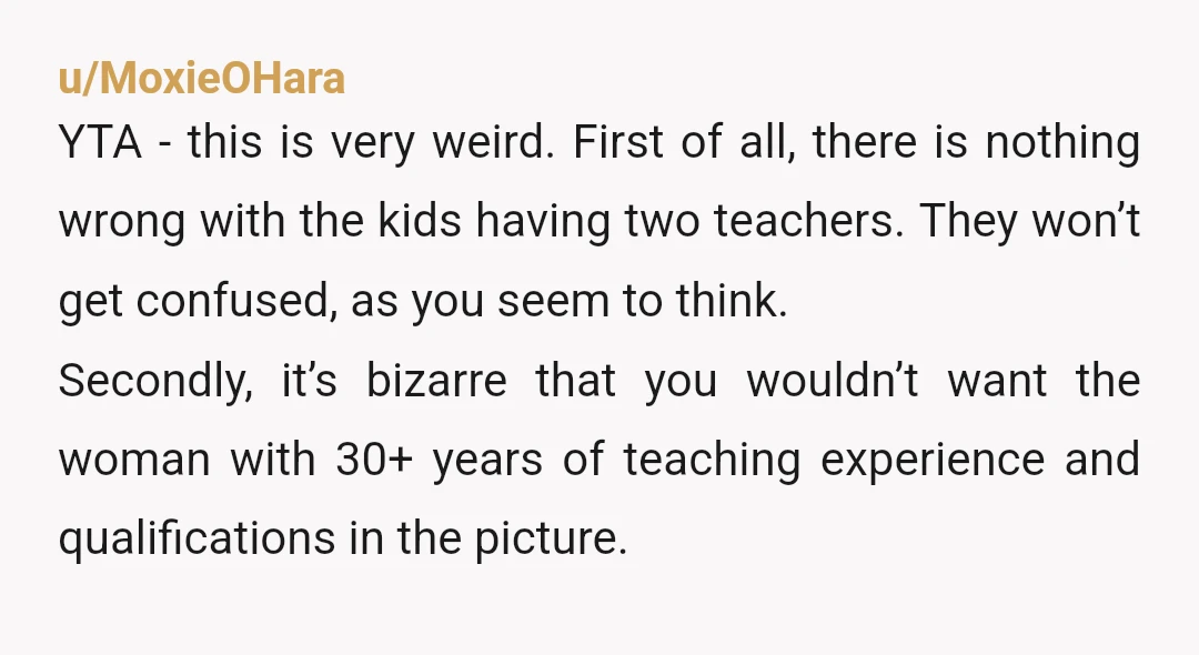 u/Alexreddit103 YTA, for the very first sentence: “our family has recently decided to homeschool rather than public school.” So you/you and your spouse made a very heavy decision without properly...