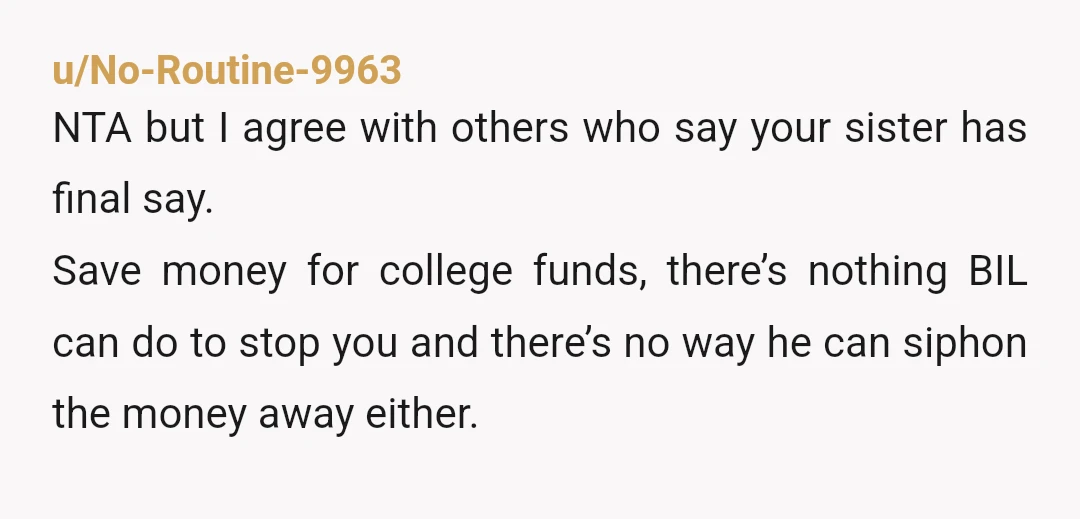 u/WeirdPinkHair You have been told your assistance is no longer wanted. You can't afford to spend on the other kids. You've told them this. So you can only follow what...