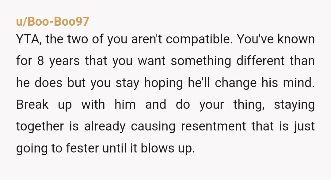 u/Dry_Elderberry9832 That does NOT sound perfect on paper, friend. It sounds pretty dysfunctional. Sex is not a trivial thing and it sounds like there's more than poor sex at play...