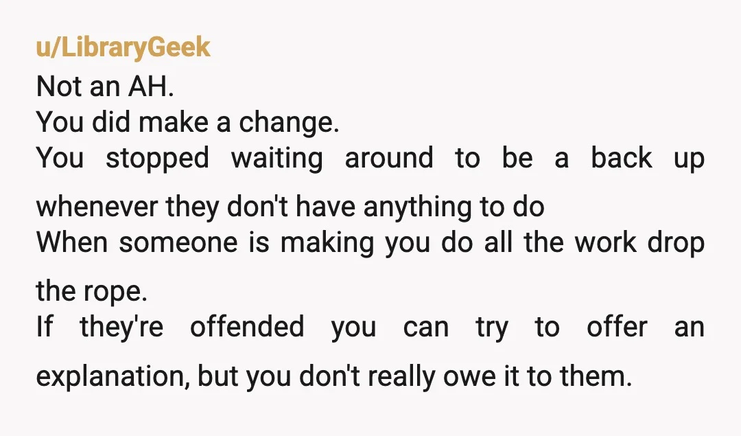 u/GBR-1978 I did similar after I read somewhere "Just because someone's been in your life the last 10 years, doesnt mean they have to be in the next 10 years"...
