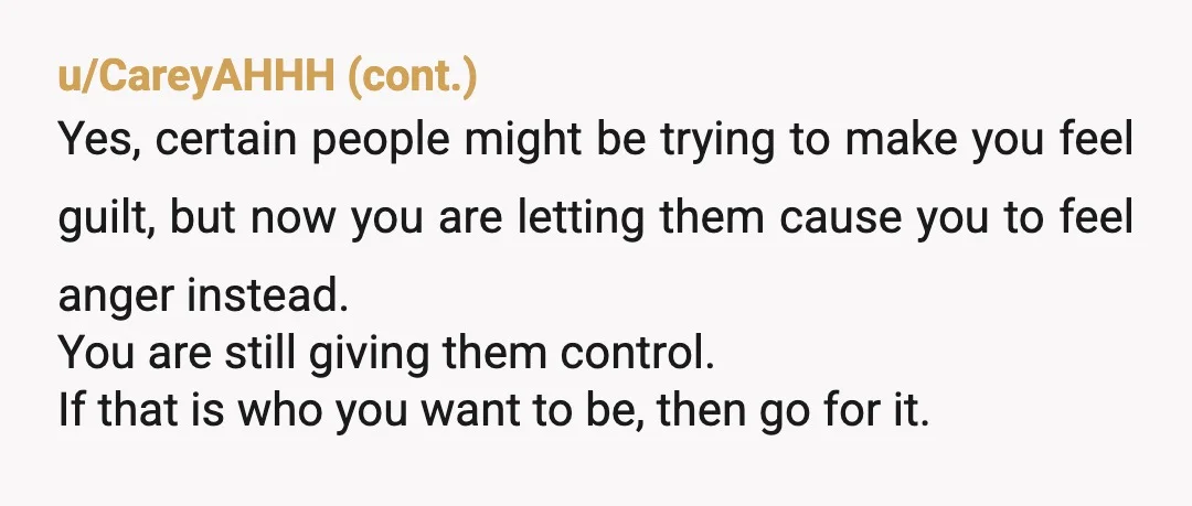 u/pineboxwaiting You’re being stubborn. For whatever reason, you don’t want to donate blood. Done. Own that. Don’t pretend you don’t donate because you’re asked. You don’t donate because you don’t...