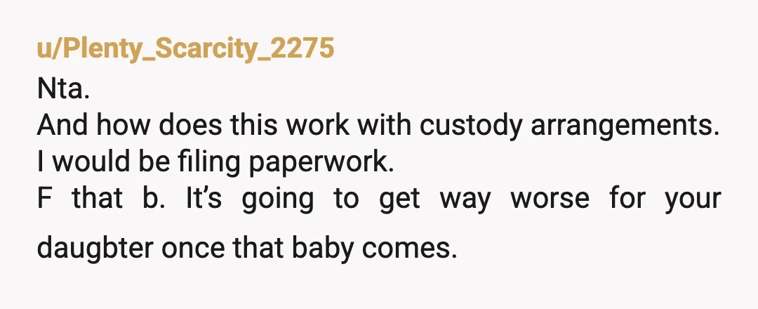 u/istnichtmeinname NTA but Brittany is. Shame on her. Your daughter is there 50% of the time and deserves her own room. There is no reason they need a guest room...