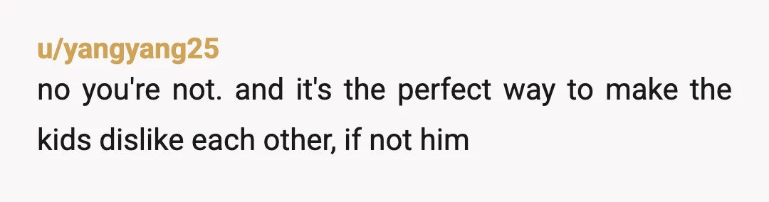 u/animeandbeauty NTA. You're being a good mother by protecting your kids. Just make good on your threat to leave if he does it again. Hopefully he sits and thinks about...