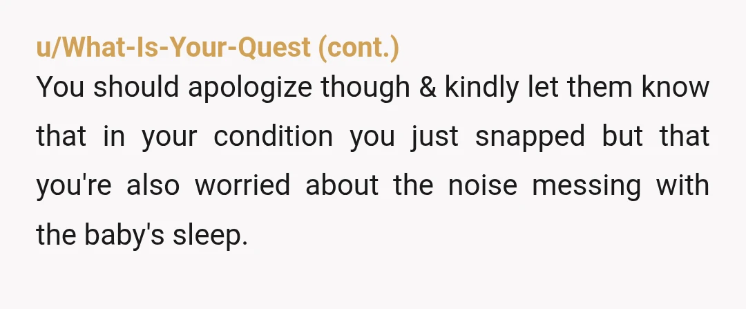 u/WayMoreCowbell I completely relate to your frustration, no argument there, but I think YTA. They're allowed to start at 7:00 AM on weekdays. Equipment rental is usually charged by the...