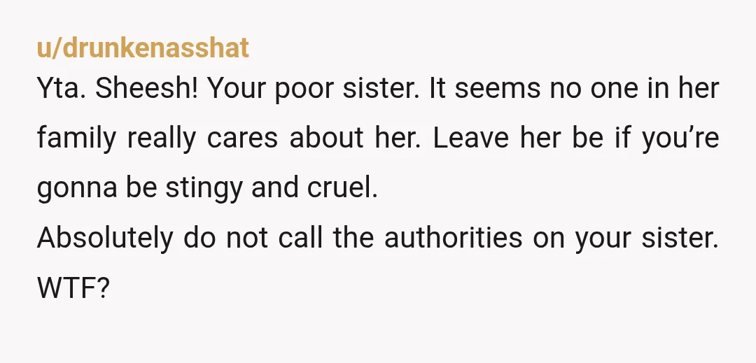 u/Outrageous_Ratio_253
Yta.
Feel very bad for the poor woman who gave birth and has no one truly supporting her without setting expectations/conditions and threats